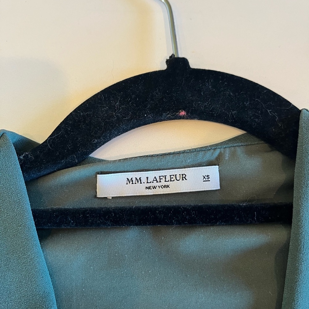 MM Lafleur Antonia top green in good condition - Picture 3 of 3